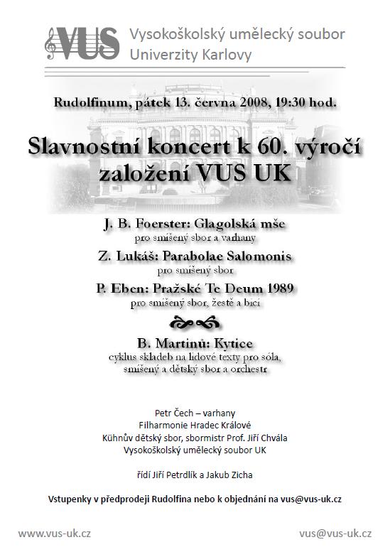 pozvánka na koncert